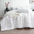 thumbnail image 1 of Juego de Edredón Maple & Stone King Size 7 Piezas Ropa de Cama Blanca, 1 of 7