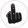 thumbnail image 1 of Imprue Round Self Ink Stamp - 170R, Black, Plastic & Rubber, 0.68" Impression Size, 1 of 4