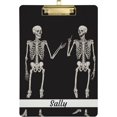 thumbnail image 1 of FMSHPON Gothic Skull Clipboard Hardboard Wood Nursing Clip Board and Pull for Standard A4 Letter 13x9 inches, 1 of 7