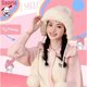 thumbnail image 2 of Sanrio-gorro de dibujos animados de Hello Kitty, pomppurin, Cinnamoroll, My Melody, Kawaii, estudiante de invierno, lindo, nuevo, gorro de felpa de punto, Anime LIUWENJING unisex, 2 of 2