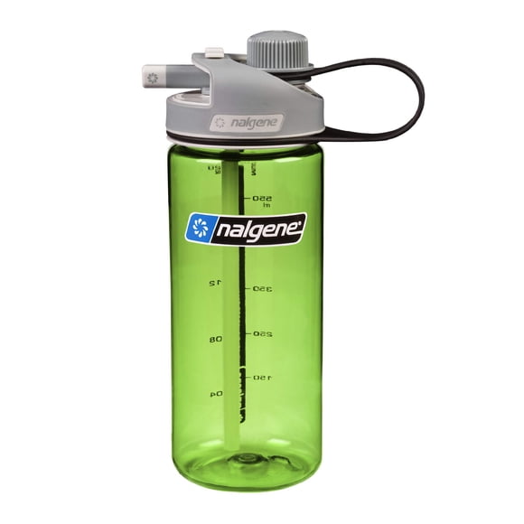 Botella de agua Nalgene Sustain Tritan sin BPA de 600 ml, color verde