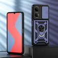 thumbnail image 1 of KEYSION-Funda de armadura a prueba de golpes para HONOR X7 X7A, funda de teléfono con soporte de anillo de protección de lente de cámara, deslizamiento Push Pull, para Huawei Honor X7 Fivean unisex, 1 of 2