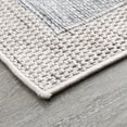 thumbnail image 4 of Bliss Rugs Bailey Transitional 5' x 7' Natural and Gray Indoor Outdoor Area Rug, 4 of 8