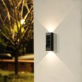thumbnail image 4 of Luz solar LED para exteriores Luz de panel de pared ajustable a prueba de agua (luz cálida), 4 of 9