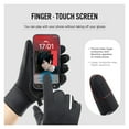 thumbnail image 2 of Gants Thermiques Imperméables pour Temps Froid, Gants Chauds à Écran Tactile, Chauds et Légers, 2 of 6