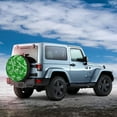 thumbnail image 5 of Fotbe Bamboo Spare Tire Cover Thickening Universal Fit for Jeep, Trailer, RV, SUV, Truck, Tough Tire Wheel Soft Cover-16 inch, 5 of 8