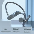 thumbnail image 3 of Herrnalise Open-Ear Bluetooth Bone Conduction Sport Headphones - Sweat Resistant Wireless Earphones for Workouts and Running with Premium Deep Base - Built-in Mic, 3 of 7