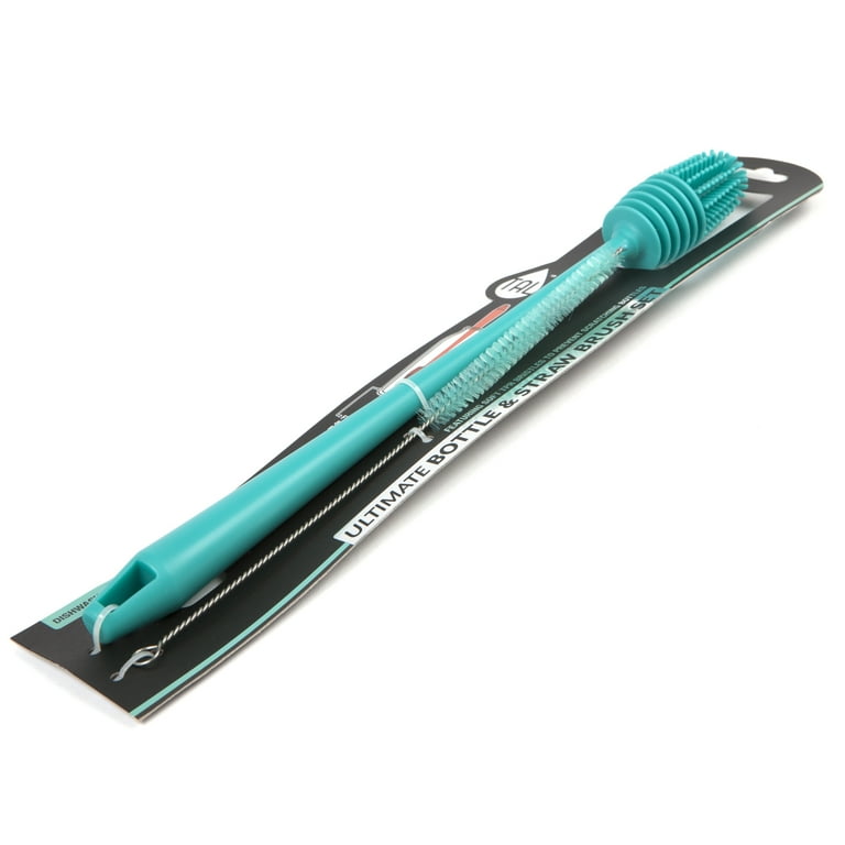 TAL Teal Ultimate Water Bottle & Straw Cleaning Brush Set with