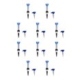 thumbnail image 3 of sweethay Tee de golf de plástico de 70 mm al aire libre reutilizable profesional 360 grados Ball Holder Beginner Tees accesorios azul Azul 10Conjunto, 3 of 6