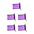 thumbnail image 3 of Decodeary Dive Swimming Drawstring Mesh Bag Storage Gear Diving Snorkel for Purple 9 Inch x 6.5 Inch 5Set, 3 of 6