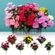 thumbnail image 1 of Arbusto de Azaleas Artificiales de Seda: Arreglo Floral Artificial Realista MNFD, 1 of 6
