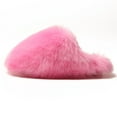 thumbnail image 2 of Women's Winter Warm Fluffy Faux Fur Cotton Slippers Non Slip House Shoes, 2 of 2