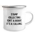 thumbnail image 2 of Funny Quote Stamp Collecting Gifts for Men Women Friends Coworkers Family - Christmas Unique Camping Mug, 2 of 4