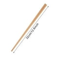 thumbnail image 3 of Tableware Set,1 Pair Of Extra Long Wooden Noodles Kitchen Cooking Frying Chopsticks For Home Kitchen, 3 of 4