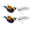Multicolor, variant on BESTSKY 2026 New 2Pcs Flapping Bird Cat Toy,Natural Bird Calls Bird Toy for Cats,Fun Hunting Simulation Cat Bird Toy Flapping,Blue