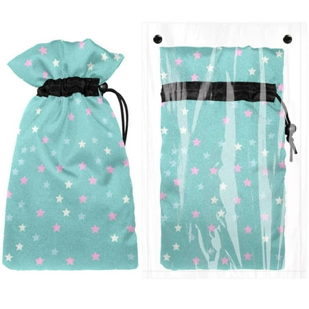 

Josid Stars Pattern Reusable Outdoor Faucet Insulation Covers Waterproof and Freeze-Resistant Spigot Protector Bags 2 Pack 11 x 6.9