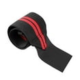 thumbnail image 3 of Gym Wrist Wraps Wrist Straps for Bodybuilding Workout Weight Bearing Strain Red, 3 of 8