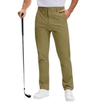 YueHuiYing Men Solid-Color Casual Loose Sports Outdoor Golf Button-Up Lightweight Breathable Pants
