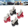 thumbnail image 1 of 1/4" 5/16" Terminal Block Studs M6 M8 Junction Block Bus Bar Insulated Terminalred-M8 He Qiyong unisex, 1 of 1