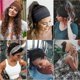 thumbnail image 4 of 6 Pcs Headbands For Women's Hair , Wide Soft Ladies Headband , Fashion Bandanas Knot Adult Scarfs Hairbands Elastic Fashion Yoga Hair Bands Hair Acc, 4 of 5