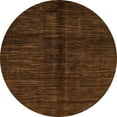 thumbnail image 1 of Ahgly Company Indoor Round Abstract Red Abstract Area Rugs, 7' Round, 1 of 6