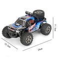 thumbnail image 3 of 20 km/h todo terreno todoterreno RC Crawler vehículo 1/18 2WD 2,4G coche de Control remoto Ndcxsfigh libre de BPA, 3 of 9