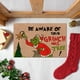 thumbnail image 3 of Grinch Decor Grinch Christmas Decorations Bathroom Grinch Christmas Decorations Christmas Decorative Floor Mat Door Mat Cartoon Green Furry, 3 of 7