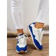 thumbnail image 4 of Sporty Sneakers For Women, Two Tone Lace-up Front Running Shoes, 4 of 5