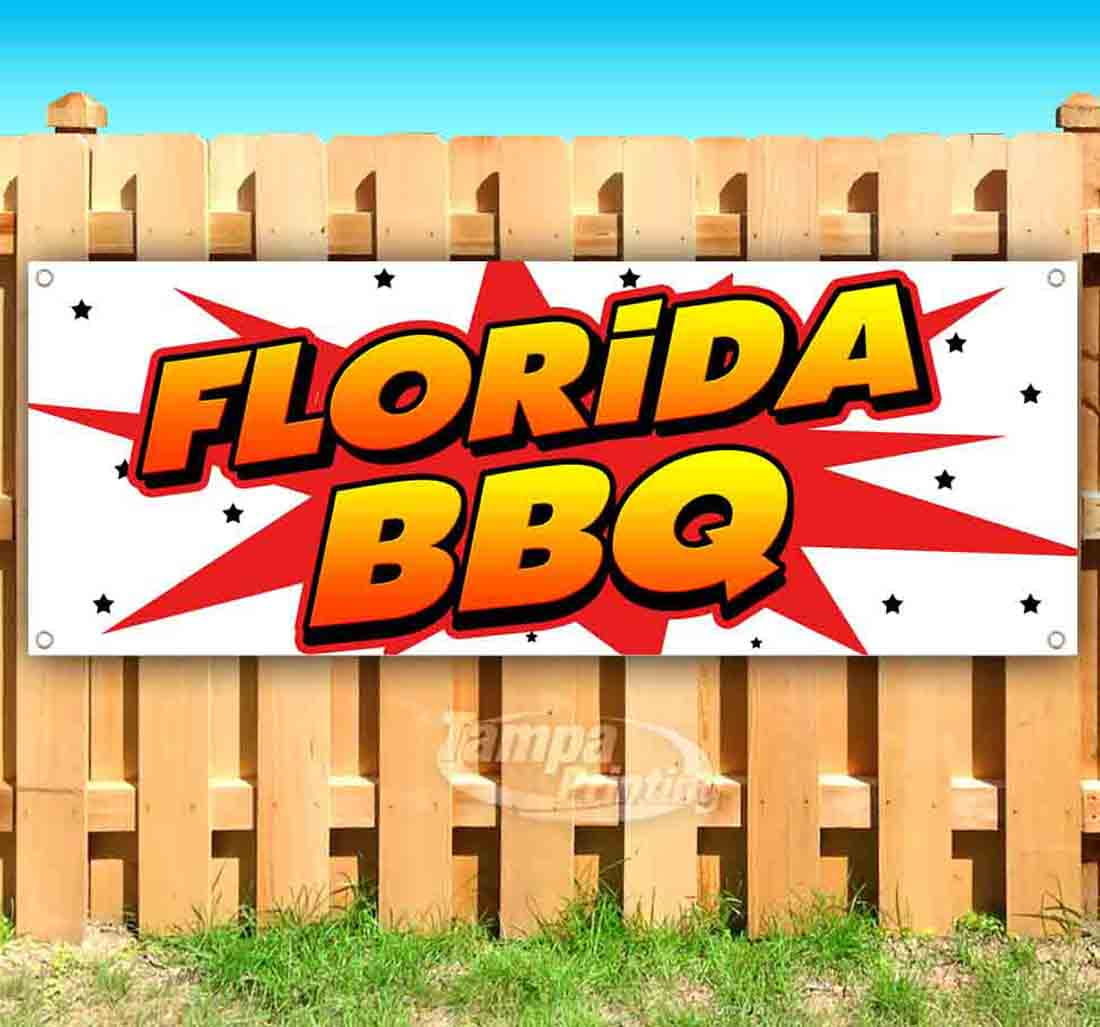 New Michigan BBQ 13 oz Heavy Duty Vinyl Banner Sign with Metal Grommets Advertising Store Flag, Many Sizes Available New Michigan BBQ 13 oz Heavy Duty Vinyl Banner Sign with Metal Grommets Advertising Store Flag, Many Sizes Available