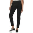 thumbnail image 4 of Juniors' Unionbay Blaire Stretch Twill Skinny Utility Moto Pants Color: Khaki Size: 0, 4 of 4