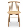 thumbnail image 4 of Moe's Home Collection Marley Dining chair Set of Two Wood Natural, 4 of 7