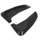 thumbnail image 4 of 2 piezas embellecedor de ventilación de guardabarros lateral izquierdo derecho 20 cm caucho negro brillante ajuste Universal para Accord Civic, 4 of 5