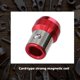 thumbnail image 5 of Destornillador de anillo magnético potente imán antideslizante soporte de puntas de tornillo rojo, 5 of 8