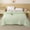 I, variant on 150x200cm Light Blue Clover Print Summer Quilt, Machine Washable Cotton Cooling Blanket, Breathable Air Conditioner Comforter Blue