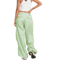 thumbnail image 3 of Blotona Women Juniors Low Waist Baggy Cargo Pants Indie Aesthetic Casual Drawstring Loose Pocket Joggers Trousers Hippie Punk Streetwear, 3 of 6