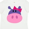 thumbnail image 4 of Inktastic Girl Hippo Girls Toddler T-Shirt, 4 of 5