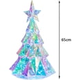 thumbnail image 2 of CM-TOP | Árbol navideño Poligonal con luz de 65CM | 47 * 47 * 65cm | Arbol de Navidad | Lámpara para árbol de Navidad | Lámpara Decorativa de Navidad | Lampara, 2 of 5