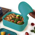 thumbnail image 4 of Clearance Food Storage under $5,Heat Silicone Lunch Box With Lid Leakproof Fresh Keeping Lunch Container For School, 4 of 4