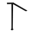 thumbnail image 4 of Handrails for Stairs Fits 2-3 Steps,3.3ft Tall Iron Outdoor Step Handrail Picket Handrail Railing for Indoor Outdoor Polished Black, 4 of 7