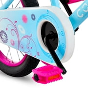 Concord Bikes Kids' 16 in Bike, Blue & Pink, Fits Riders 42-48 in