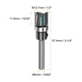thumbnail image 2 of Uxcell Pattern Flush Trim Router Bit 15/32" Cutting Length for Trimming,  Dark Green, 2 of 5