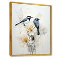 thumbnail image 2 of Designart "Simplistic Floral Birds Of Paradise V" Birds Of Paradise Floater Framed Wall Decor, 2 of 5
