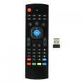 thumbnail image 2 of Souris de clavier sans fil, télécommande, 2,4 g de la technologie radio sans fil Technologie Air souris pour les jeux de télévision à domicile Black, 2 of 7