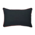 thumbnail image 2 of 18.5" Charcoal Gray Embroidered Christmas Frosty and Friends Rectangular Throw Pillow, 2 of 4