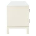 thumbnail image 3 of SAFAVIEH Ajana 2 Door 1 Shelf Media Stand, Distressed White /Honey Brown Doors (47.3 in. W x 15.8 in. D x 20 in. H), 3 of 7