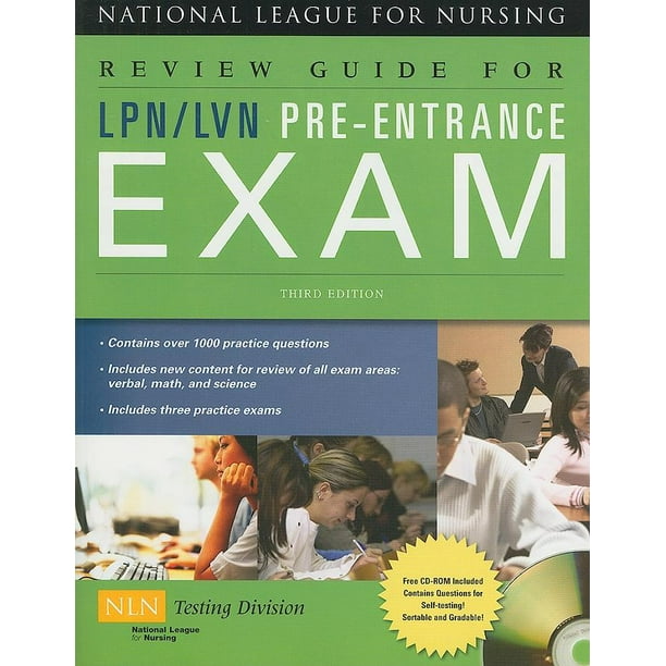 Review Guide for LPN/LVN PreEntrance Exam Review Guide for Lpn/LVN