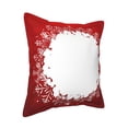 thumbnail image 2 of Bingfone Decorative Pillow Covers 18"X18" Winter Christmas Snowflake Couch Pillow Cases Modern Farmhouse Covers For Couch Sofa Bed, 2 of 9