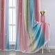 thumbnail image 5 of Cortina XiDi Rainbow Pink Blue de doble capa opaca, 5 of 8