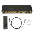 thumbnail image 2 of Digital to Analog Audio Converter with Remote, 5.1 Sound Decoder HD Multimedia Interface Converter with , Support Up to 4K and 60hz, Support 2.0CH and 5.1CH Output Mode, 2 of 8