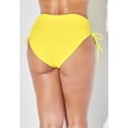 thumbnail image 3 of Swimsuits for All Women's Virtuoso Ruched Side Tie Tummy Control Bikini Bottom, 3 of 6